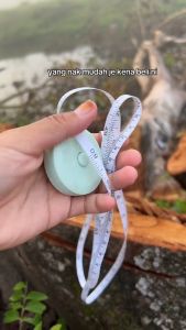 150cm Multi-Purpose Portable Mini Round Measuring Tape with Button for Tailoring Sew Office supplies