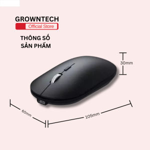 Chuột Không Dây Bluetooth + Wireless 2.4GHz X2 – thiết kế nhỏ gọn sạc pin LED RGB