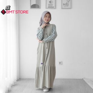 Setelan Gamis Anak Perempuan 12 Tahun Hooflakids ANAYA