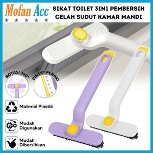 Sikat Toilet 3in1 r 360° /Cleaning Brush / Pembersih Lantai Kamar Mandi Westafel Dapur Serbaa