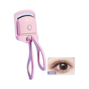 GUERBEIS ทำความร้อนขนตาไฟฟ้าที่ม้วนที่ดัดขนตาอุปกรณ์รีดผ้าไฟฟ้ามาใหม่ที่ดัดขนตาโมเดลที่ชาร์จได้ยาวนาน