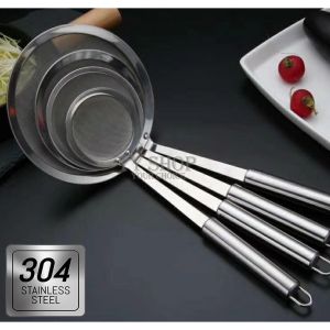 SUS304 Steel Skimmer / Oil Strainer / Foam Oil Filter / Fine Colander Mesh / Skimmer 10CM/12CM/14CM