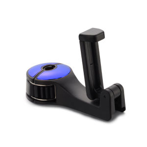 Móc treo xe được cố định vào kẹp điện thoại di động trước sau của ghế và đi kèm giá đỡ điện thoại trên ô tô tiện lợi