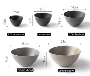 Nordic Ramen Bowl Japanese Ceramic Tableware Set Wind Black/Grey Western Steak Plate Triangle Bowl  Simple Stoneware Dinner Plate