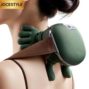 Rechargeable Bionic Hand Massager for Men Women with Adjustable Temperature and Multiple Massage Modes for Relaxation