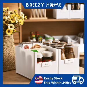 Kitchen Storage Box Kitchen Organizer Cabinet Desk Drawer Basket Portable Japan Japanese Style Ikea Home White