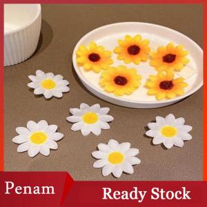 [PAM] 10Pcs Sweet Flower Hairpins Colorful Sunflower Side Bangs Clips Suitable For Daily Use As Hair Accessories Gifts