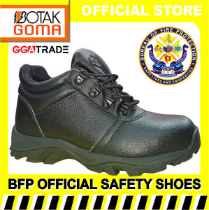 BOTAK GOMA| BFP OFFICIAL SAFETY SHOES for MEN AND WOMEN by GGA TRADE
