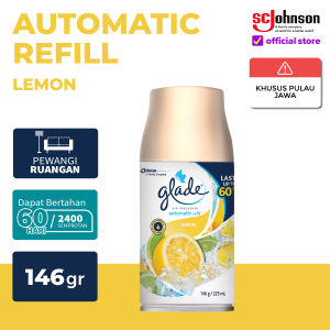 Glade Matic Pengharum Ruangan - Refill Lemon 146gr / 225mL