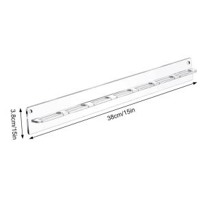 Eyeglasses Rack Wall Mounted No Drilling Transparent Acrylic For Small Spaces