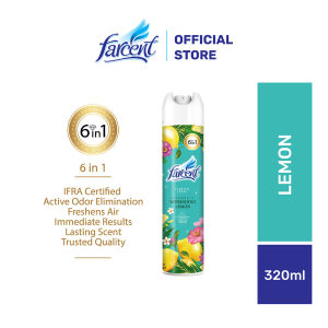 Farcent Scented Spray Banquet Air Refreshers Air Care Cherry Lavender Lemon Pewangi 320ML
