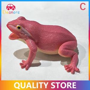 [Eleanor] Spoof Toy Simulation Frog Model Animal Toy Toad Tricky Scary Squeeze Sound Toys