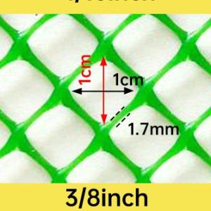 Green Plastic Mesh Fence Netting for Poultry Dogs Rabbits & Garden Barriers