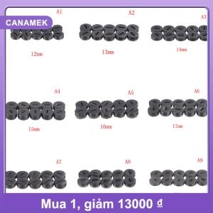 【CANAMEK】 10pcs Đen Carbon bàn chải chủ cap Brushes Bìa 13 14 15 16 18 20 22mm