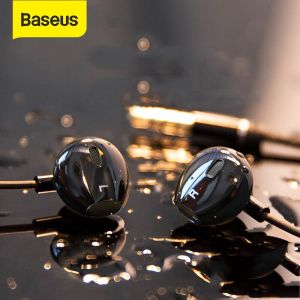 🥇✅SG READY STOCK✅Baseus H06 6D Stereo In-ear Earphone Headphones Wired Control Bass Sound Earbuds for iPhone Xiaomi Huawei 3.5mm Type c Earphones