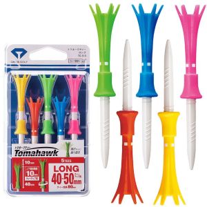 Tee Golf Tomahawk Chính Hãng Nhật Bản-Trụ Bóng Golf Đủ Kích Thước Cao Thấp