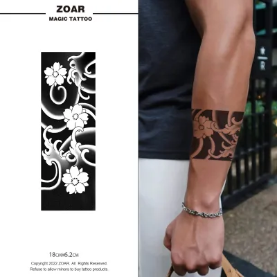 COD แทททู ZOAR L17 Magic tattooสติ๊กเกอร์รอยสักติดที่แขน สติ๊กเกอร์รอยสัก กันน้ำ รอยสัก ลายสัก15 วัน