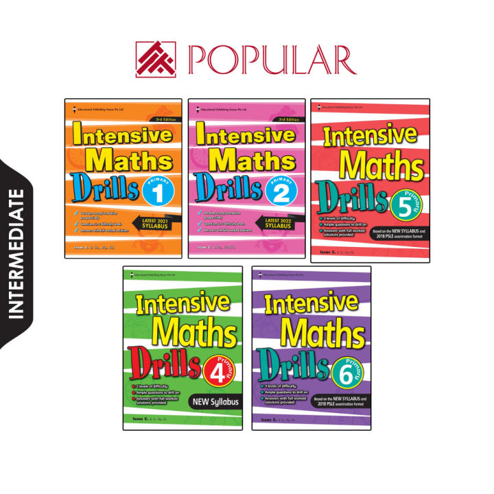 Primary 1 To 6 Intensive Mathematics Drills/Primary Mathematics ...