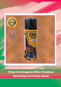 Pylox Cat Semprot Diton Premium Sparkling Gold 400ml