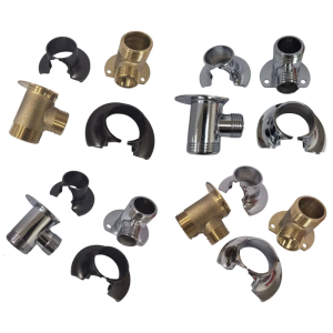 Copper Shower Head Connector Surfaces Mount Faucet Seat Pipe Fittings Shower Joint Bathroom Accessories Enduring