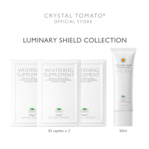 Crystal Tomato® Luminary Shield Collection 90 caplets + 50ml