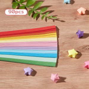 D.S. กระดาษพับดา DIY ดาวนําโชค กระดาษพับดาว Star origami