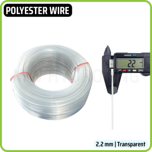 10 Mtr - Agricultural Polyester Wire for Greenhouse Vineyard Trellis | Kawat Tali Polyester Pertanian untuk Rumah Kaca Rambatan Tanaman Anggur