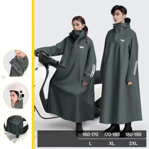 JS SHOP 1pcs New Motorcycle Raincoat Fashion Thickened Lengthened Outdoor Rain coat Poncho