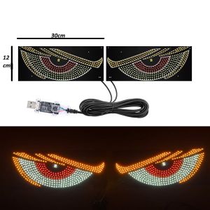 Đèn LED đôi mắt quỷ trang trí xe ô tô