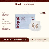 Hoppi Play Diaper Pants INSTANT ABSORPTION (M42/L38/XL32/XXL28) x 1 Pack