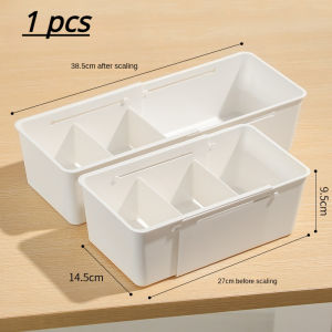 Homenhome hộ gia đình có thể thu vào ngăn kéo hộp lưu trữ Bộ đồ ăn nhà bếp Hộp linh tinh