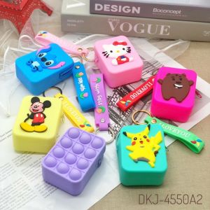 Tas selempang anak/ Tas anak Jelly RUBBER VIRAL/ Tas mini import anak motif kartun lucu/ tas anak TERMURAH