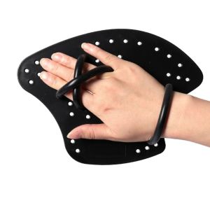 BLACKON 1 đôi Trẻ em Có thể điều chỉnh Mái chèo có màng ngón tay Phụ kiện Có màng tay Tập bơi lội Lòng bàn tay lặn Tay chèo bơi Vây tay điều chỉnh đai lưng Mái chèo bơi lội