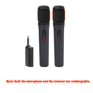 JBL PartyBox Rechargeable Wireless Handheld Microphone Compatible with Most Speakers