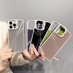 💯【เคสโทรศัพท์】 + Gratis Ongkir💯เคสโทรศัพท์มีลาย CD แสงรุ่งอรุณสองสีเหมาะสำหรับ iPhone 11 12 13 14 15 Pro Max 14 15 Plus ฝาครอบเคสมือถือไล่สีเลเซอร์ความคมชัด