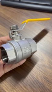 Van Bi Inox 304 (Tay Gạt Nối Ren) Phi 273442 s50