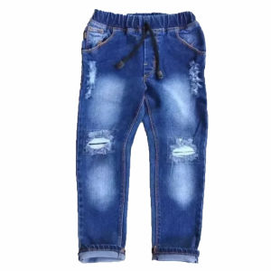 Jeans Anak Laki laki Perempuan 2-15th Tebal Lentur Banyak Motif Pilihan