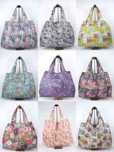 HANKE Eco-Friendly Foldable Shopping Bag Lightweight Printed Checkered Large Capacity