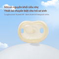 Ti giả Thyseed Air cao cấp siêu mềm siêu nhẹ cho trẻ sơ sinh ti ngậm Silicon nguyên khối cho bé. 