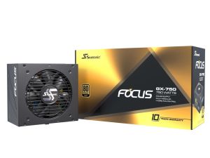 Seasonic FOCUS GX Series 80+ Gold Full Modular Power Supply - 750w/850w/1000w