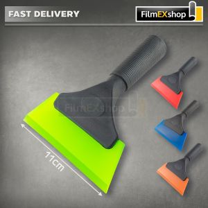 ยางรีดฟิล์มกระจก ยางรีดน้ำ ยางรีดสติ๊กเกอร์ อุปกรณ์ติดฟิล์มกรองแสง เครื่องมือช่างฟิล์ม HS18 Squeegee With Plastic Handle ราคาที่สวยที่สุด