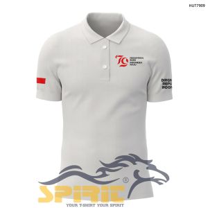 Kaos Polo Republik Indonesia Nusantara Baju Kerah 17 Agustus 2024 Kemerdekaan Kaos Polo Pria Agustusan HUT RI ke 79 Premium