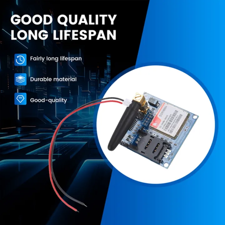 Sms Module Cable Sim900A Mini Wireless Data Transfer Module / SMS / Development Board ...