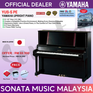 YAMAHA MUSIC ORIGINAL QUALITY YUS-5 SH3 PE JAPAN MADE UPRIGHT ACOUSTIC SILENT PIANO STUDENT PRACTICE