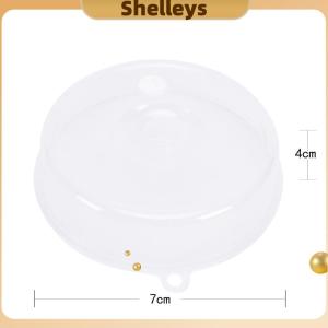 [Shelleys] ฝาปิดจานอาหารไมโครเวฟใสช่องระบายไอน้ำสำหรับทำอาหารในครัว
