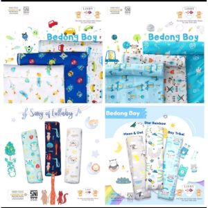 PILIH MOTIF LIBBY 3 Pcs Bedong Bayi Motif (90 X 110Cm) | Perlengkapan Bayi Baru Lahir Newborn