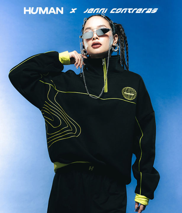 HUMAN x JENNI CONTRERAS Unisex Pullover (EZL0118)