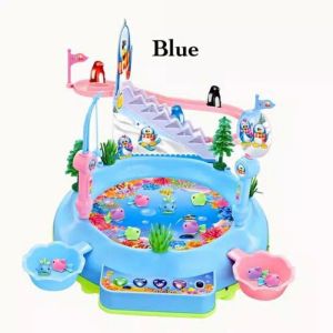 COD Mainan Anak Pancingan Lengkap Music Piano Dan seluncuran ikan Dolphin Model Terbaru
