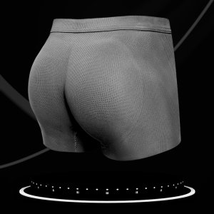 Quần boxer độn mông nam cao cấp mút 15cm chính hãng men pro