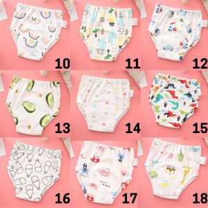 Baby Training Toilet Pants 6 Layer Cotton Gauze Waterproof Potty Trainer Washable Reusable Underwear